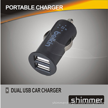 BELKIN LENGTHENING DUAL USB CAR CHARGER